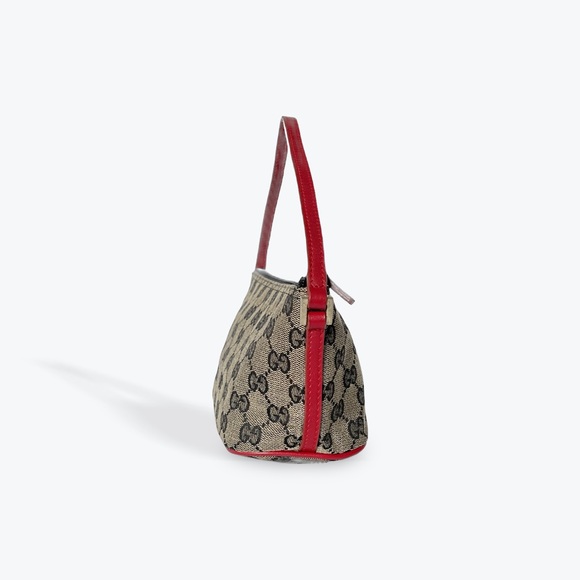 Gucci Boat Pochette Bag Red - Picture 6 of 10